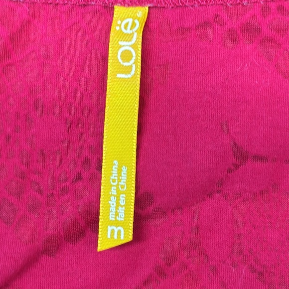 Lole Lace Semi Sheer Bathing Suit Cover Up/Dress. Medium - Picture 8 of 11